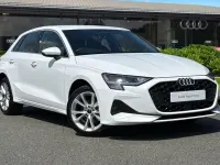 New Audi A3 Sport 150 HP (110 kW) 2026 White Hatchback