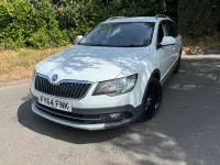 Used Skoda Superb Tour 140 HP (102 kW) 2014 White Estate