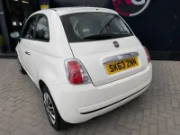 Used Fiat 500 Pop 69 HP (50 kW) 2013 White Hatchback