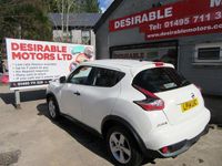 Gebraucht Nissan Juke Visia 110 PS (80 kW) 2014 Weiß SUV