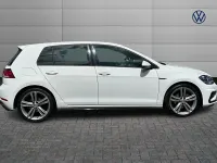 Used VW Golf VII R-line 150 HP (110 kW) 2019 White Hatchback