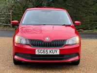 Used Skoda Fabia 60 HP (44 kW) 2015 Red Hatchback