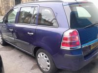 Used Vauxhall Zafira 105 HP (77 kW) 2007 Blue MPV