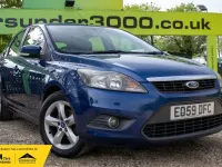 Used Ford Focus Zetec 2010 Blue Hatchback