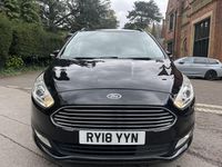 Usado Ford Galaxy Zetec 150 HP (110 kW) 2018 Preto Monovolume