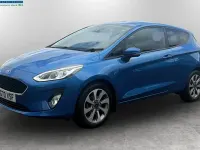 Used Ford Fiesta Trend 95 HP (69 kW) 2020 Blue Hatchback