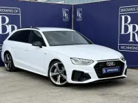 Used Audi A4 Black Edition 2020 White Estate