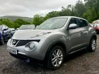 Used Nissan Juke Tekna 117 HP (86 kW) 2012 Silver SUV