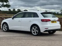 Used Audi A3 Sport 150 HP (110 kW) 2017 White Hatchback
