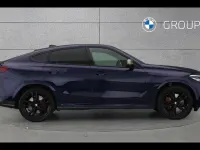 Used BMW X6 M50 Shadowline 523 HP (384 kW) 2022 Tanzanite blue SUV
