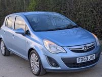 Used Vauxhall Corsa 85 HP (62 kW) 2013 Blue Hatchback