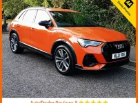 Used Audi Q3 Black Edition 150 HP (110 kW) 2021 Orange SUV