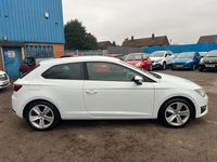 Used Seat Leon FR 2014 White Hatchback