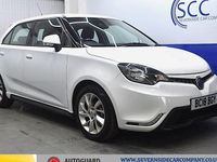 Used MG MG3 106 HP (77 kW) 2018 White Hatchback