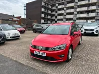 Used VW Golf Sportsvan SE 2016 Red MPV