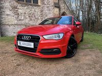 Used Audi A3 S-Line 125 HP (91 kW) 2015 Red Hatchback