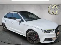Used Audi A3 Sportback S-Line 116 HP (85 kW) 2019 White Hatchback