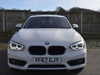 Used BMW 116 Sport Line 116 HP (85 kW) 2017 White Hatchback