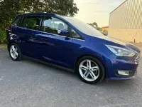 Used Ford Grand C-Max Titanium X 120 HP (88 kW) 2017 Blue MPV