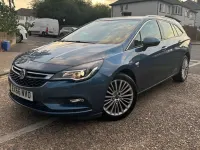 Used Vauxhall Astra Elite 150 HP (110 kW) 2016 Blue Estate