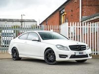 Used Mercedes C220 AMG 170 HP (125 kW) 2012 White Coupe