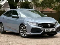 Used Honda Civic SE 126 HP (92 kW) 2018 Grey Hatchback