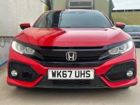 Used Honda Civic SR 2017 Red Hatchback