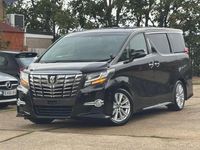 Begagnad Toyota Alphard 2016 Svart Minibuss