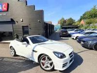 Used Mercedes SLK250 AMG 2015 White Cabriolet