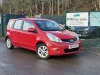 Used Nissan Note Acenta 2010 Red Hatchback