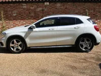 Used Mercedes GLA250 AMG line 211 HP (155 kW) 2014 White SUV