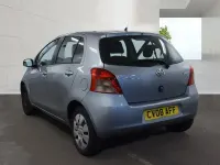 Used Toyota Yaris T3 69 HP (50 kW) 2008 Silver Hatchback