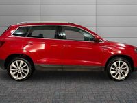 Used Skoda Karoq SE L 150 HP (110 kW) 2018 Velvet red metallic SUV