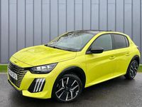 Used Peugeot 208 GT 99 HP (72 kW) 2024 Yellow Hatchback