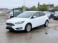 Used Ford Focus Zetec 120 HP (88 kW) 2017 White Hatchback