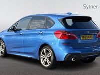 Used BMW 218 Active Tourer M Sport 138 HP (101 kW) 2019 Blue MPV
