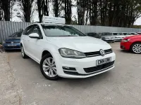 Used VW Golf VII 2014 White Estate