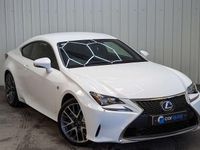 Used Lexus RC300h Sport Line 223 HP (164 kW) 2018 White Coupe