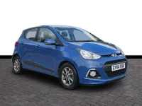 Used Hyundai i10 Premium 87 HP (63 kW) 2014 Blue Hatchback