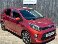 Used Kia Picanto 83 HP (61 kW) 2018 Orange Hatchback