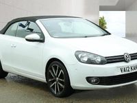 Used VW Golf Cabriolet GT 140 HP (102 kW) 2012 White Cabriolet