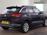 Usado VW T-Roc SE 150 HP (110 kW) 2018 Preto SUV