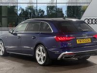 Used Audi A4 S-Line 204 HP (150 kW) 2023 Blue Estate