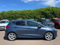 Used Ford Fiesta ST-Line 100 HP (73 kW) 2019 Blue Hatchback