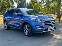 Used Hyundai Tucson GO! 177 HP (130 kW) 2018 Blue SUV