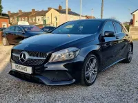 Used Mercedes A160 AMG line 2018 Black Hatchback