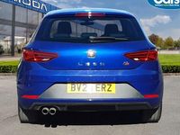 Used Seat Leon Black Edition 150 HP (110 kW) 2020 Blue Hatchback