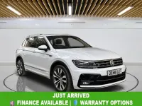 Used VW Tiguan R-line 150 HP (110 kW) 2018 White SUV