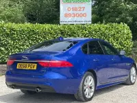 Used Jaguar XF R-Sport 241 HP (177 kW) 2018 Blue Sedan