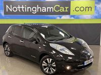 Used Nissan Leaf Tekna 78 kW (107 HP) 2015 Black Hatchback
